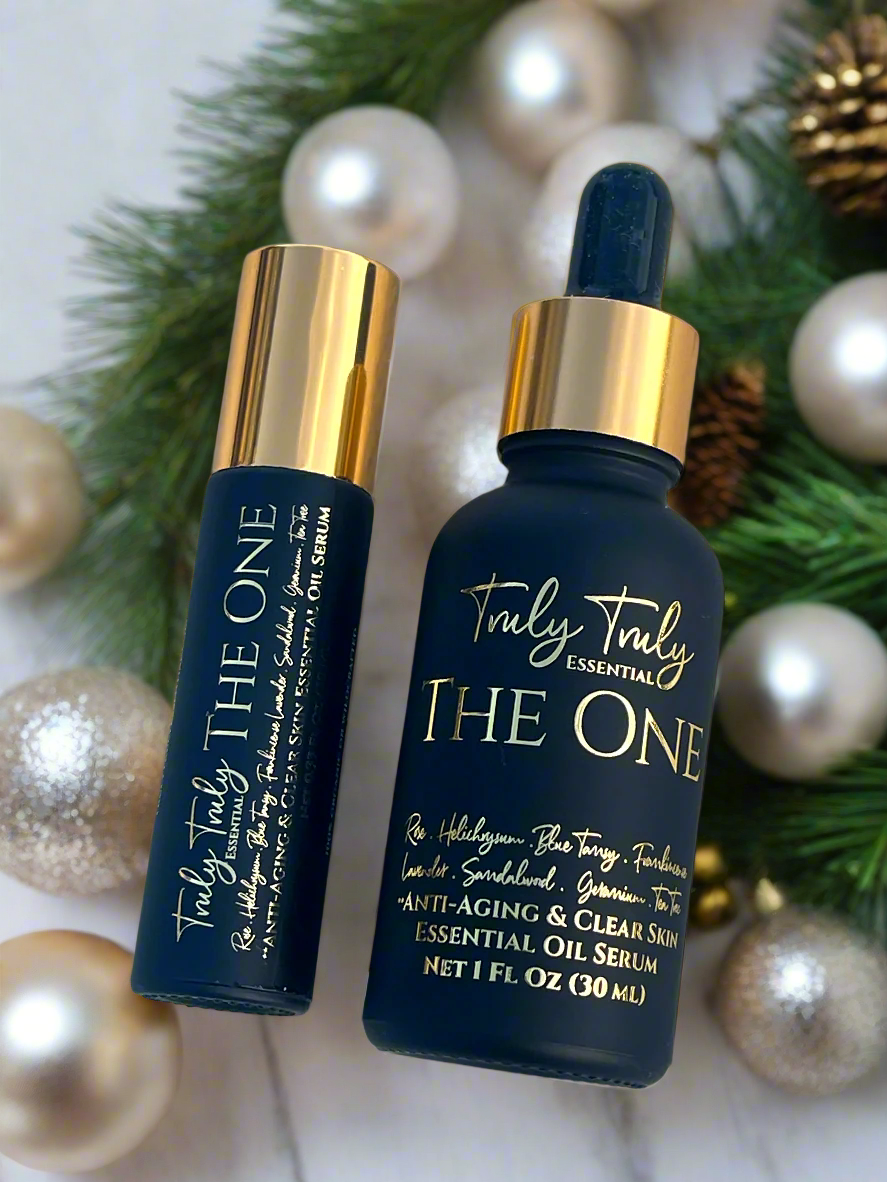 "The One"      Anti Aging & Clear Skin Essential Oil Serum DUO (CHRISTMAS BATCH)