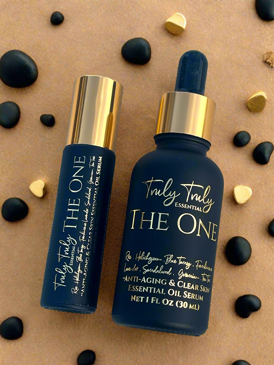 "The One"      Anti Aging & Clear Skin Essential Oil Serum DUO (CHRISTMAS BATCH)