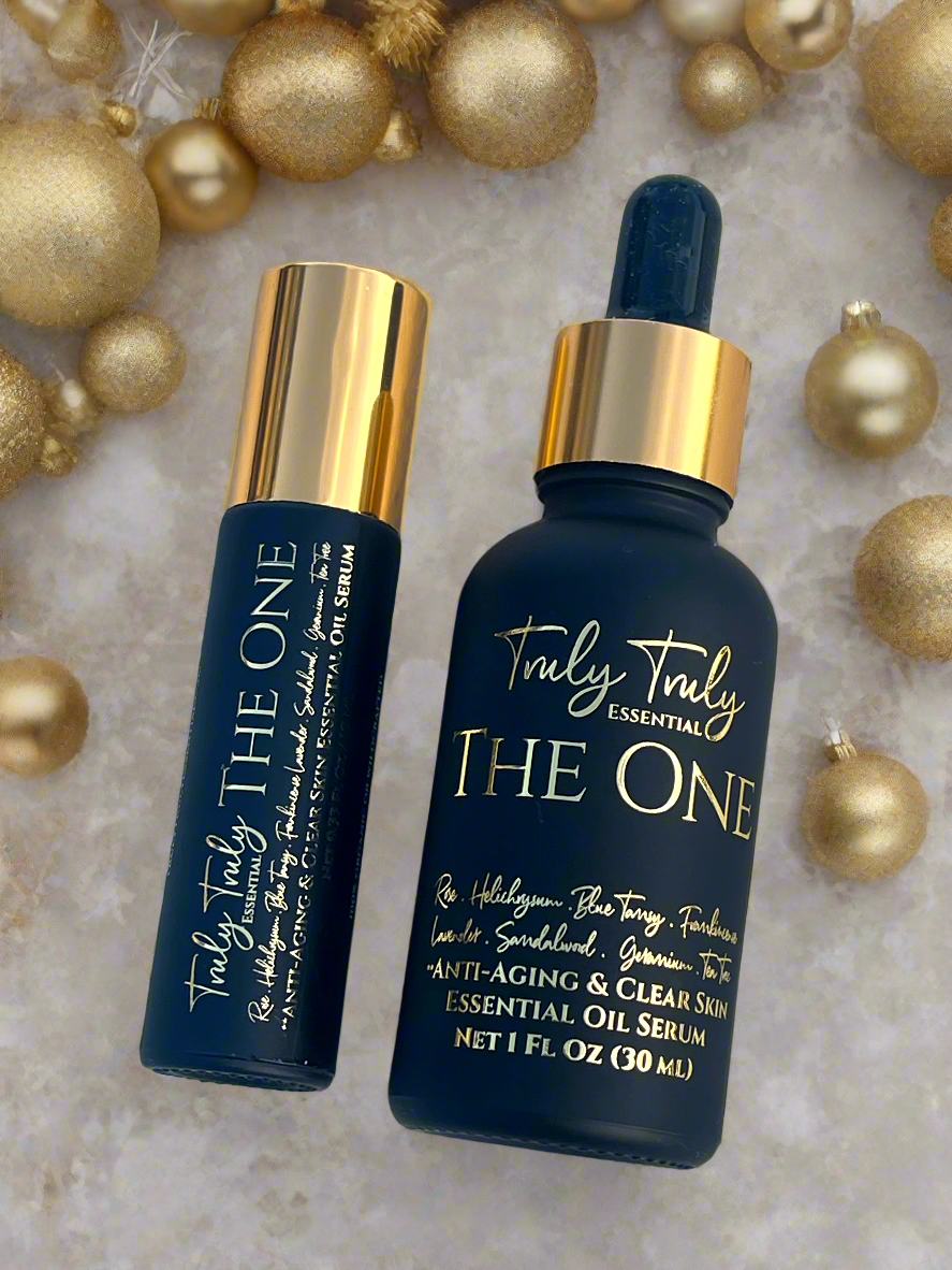 "The One"      Anti Aging & Clear Skin Essential Oil Serum DUO (CHRISTMAS BATCH)