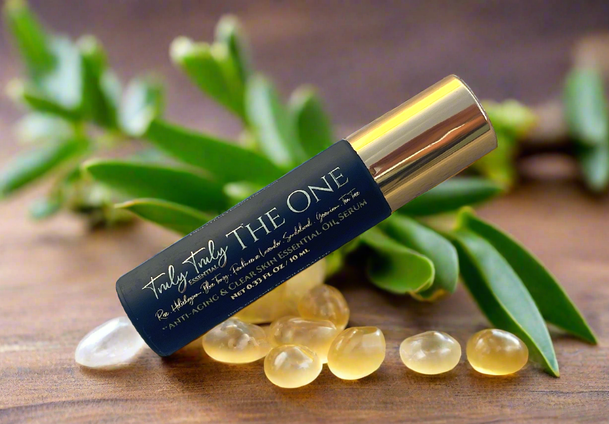 "The One"     Anti Aging & Clear Skin Essential Oil Serum .3 oz Roller Bottle (CHRISTMAS BATCH)